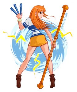 Nami, One Piece Fanart