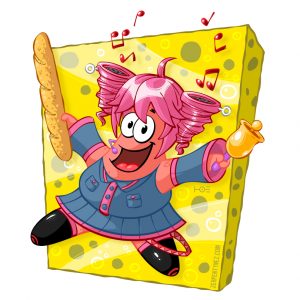 Patrick cosplaying Kasane Teto Fanart